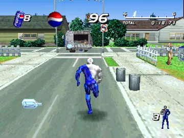 Pepsiman (JP) screen shot game playing